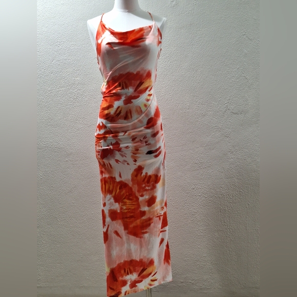 NEW/ S, Knit Dress/SUNRISE COLOR - Picture 3 of 12